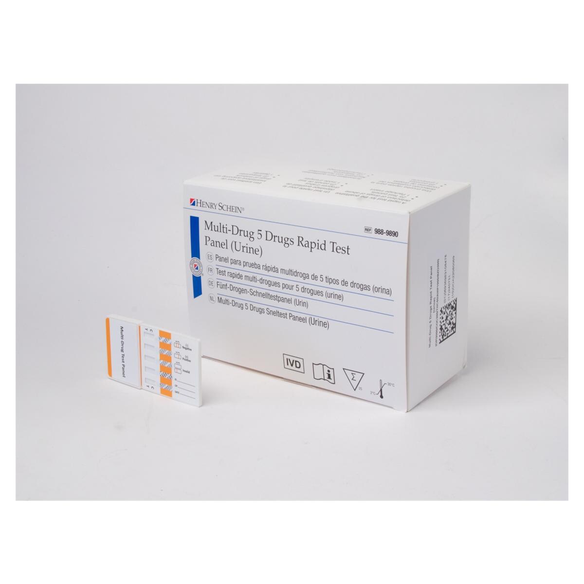 One Step multi-drugstest 5 parameters - per 25 stuks