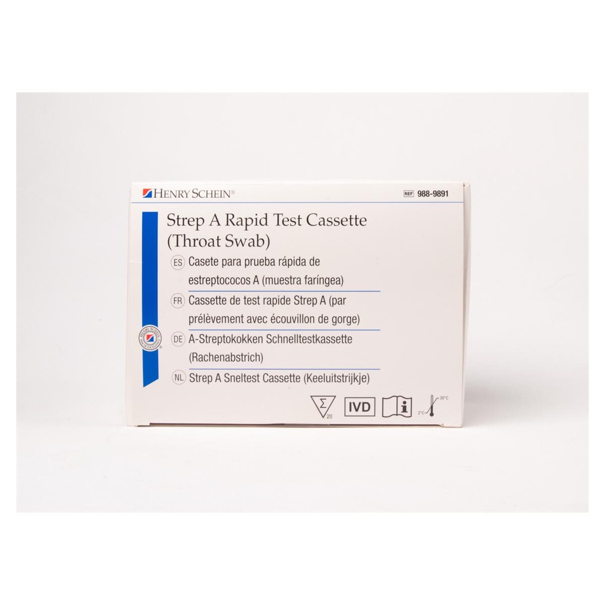 Strep-A streptococcentest - per 20 stuks