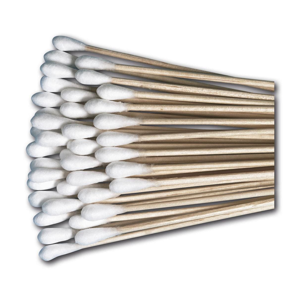 Wattenstaafje - grote tip, lengte 20 cm, per 50 stuks