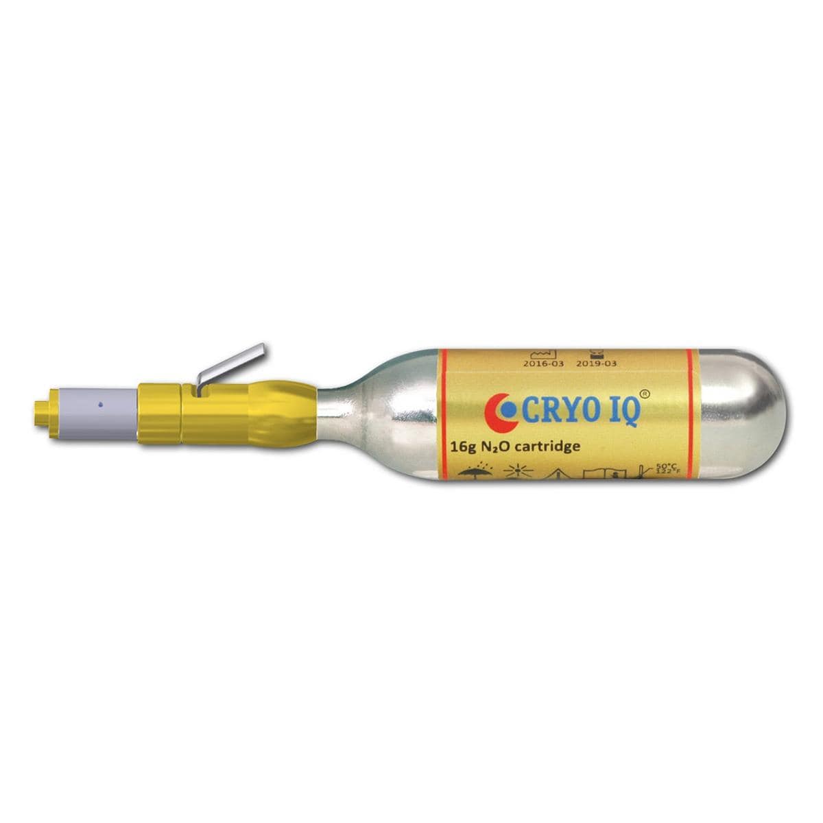 Pro cryo-instrument - met 2 spray applicators: Ø1-4mm + Ø7-18mm
