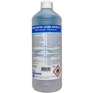 Alcohol Dentior 70% - alcohol 70%, Fles 1 liter