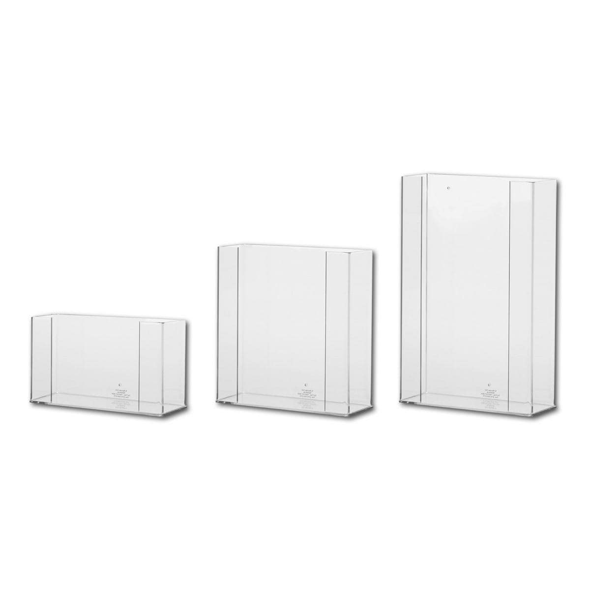 Handschoendispenser acrylaat - voor 3 dozen