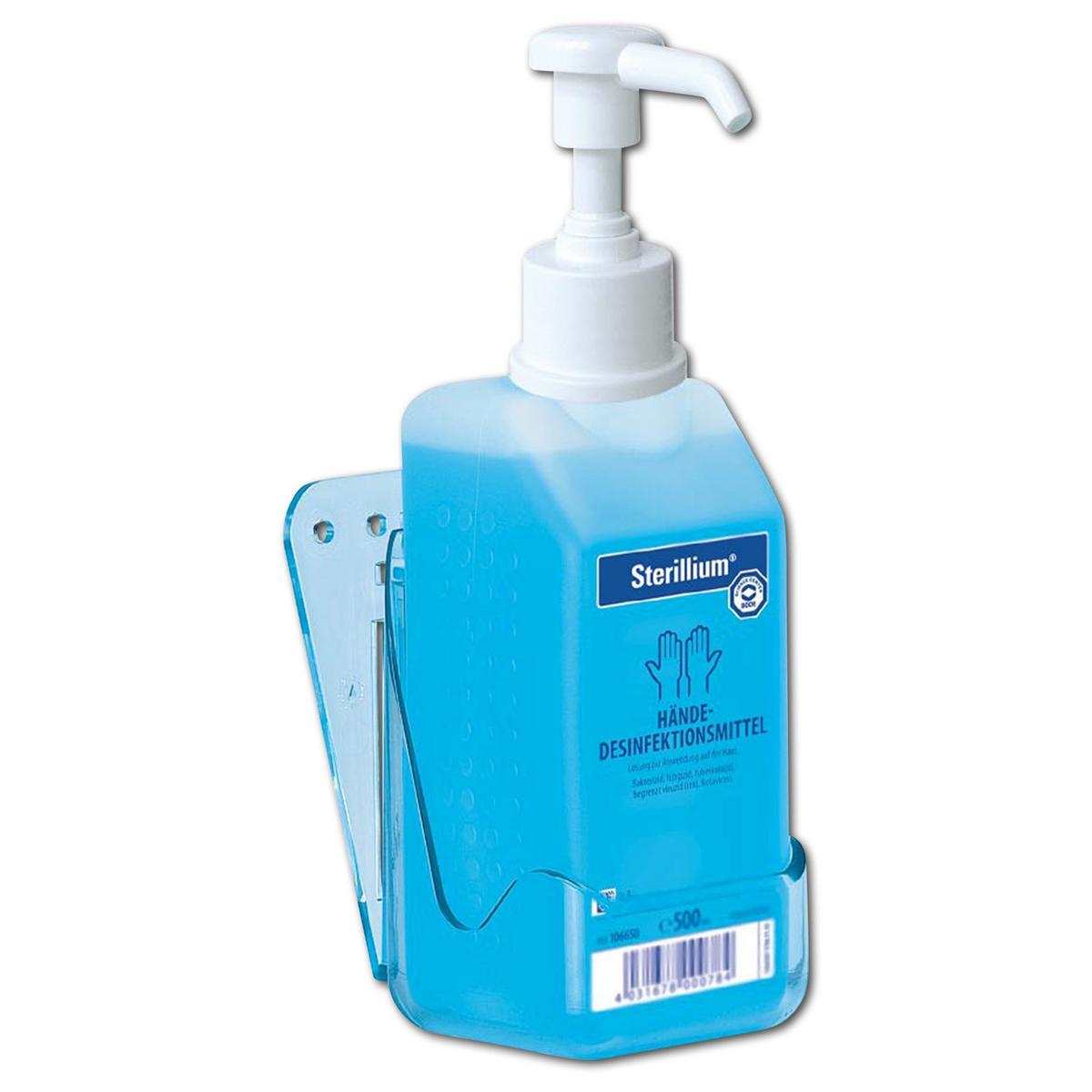 Wandhouder - voor 500 ml fles, per 2 stuks