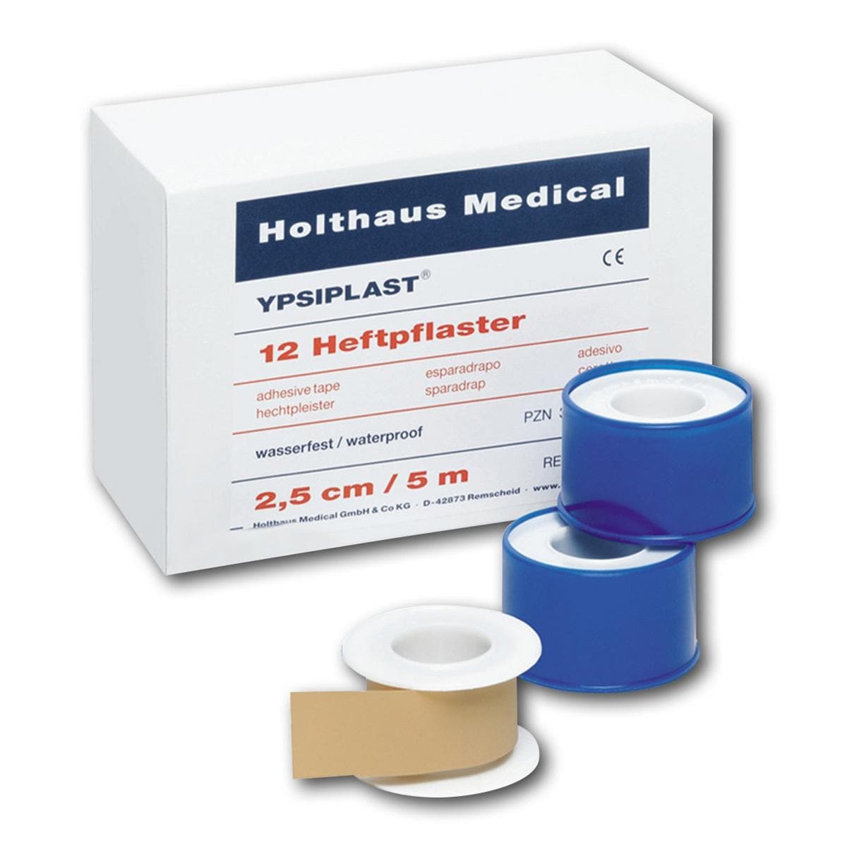 Ypsiplast - 1,25cm x 5m, per stuk