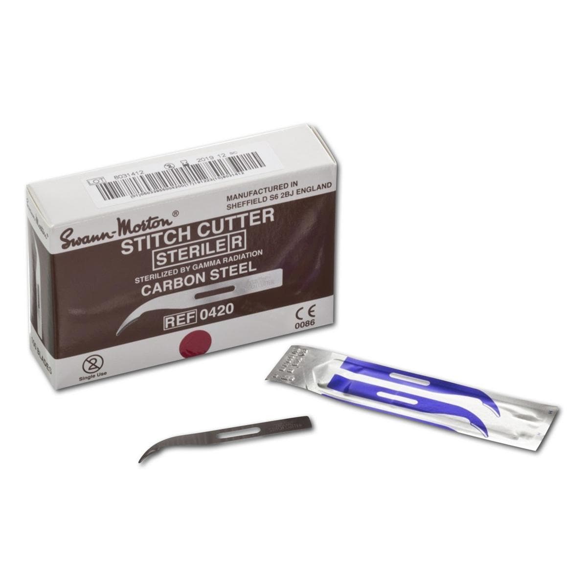 Stitch cutter - lengte 6,5cm, per 100 stuks