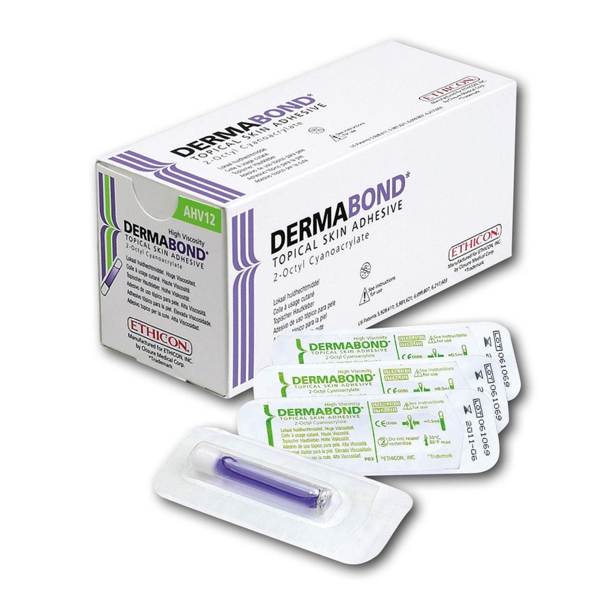Dermabond weefsellijm - 12 x 0,36 ml