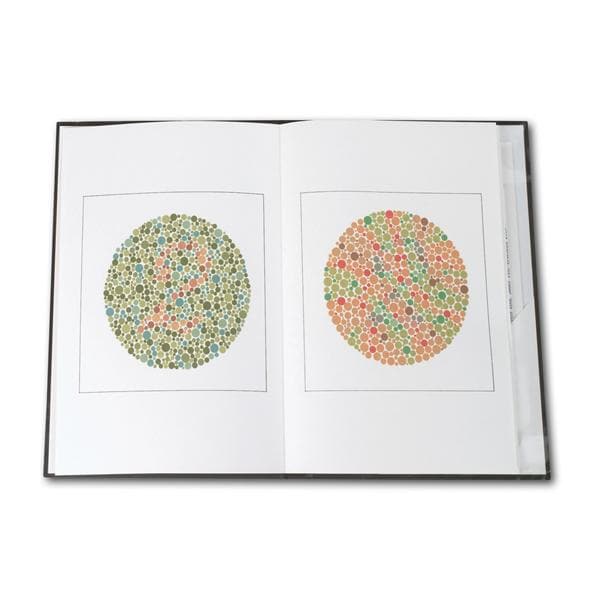 Ishihara kleurentest - met 14 platen
