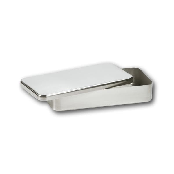 Instrumentendoos RVS - afmetingen: 18 x 8 x 2 cm