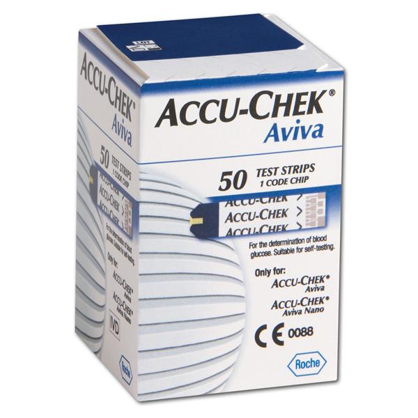Accu-Chek Aviva (Nano) teststrips - per 50 st