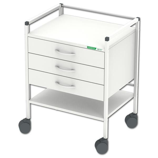 Behandelwagen 08/16 standaard - met 3 laden
