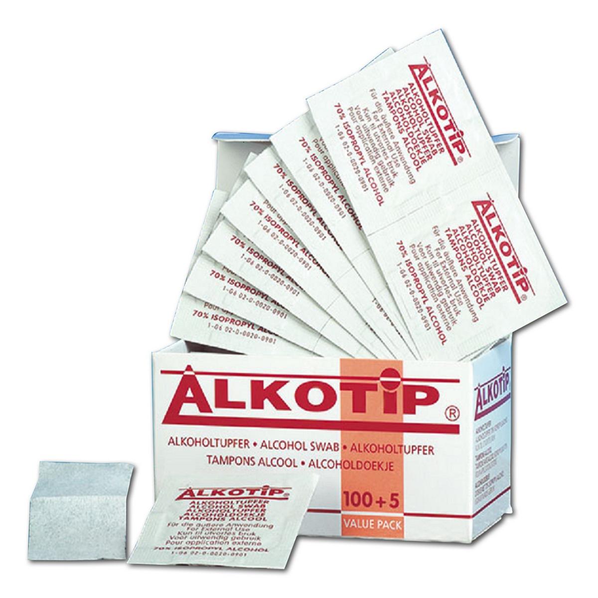 Alcoholdoekjes - per 100 stuks