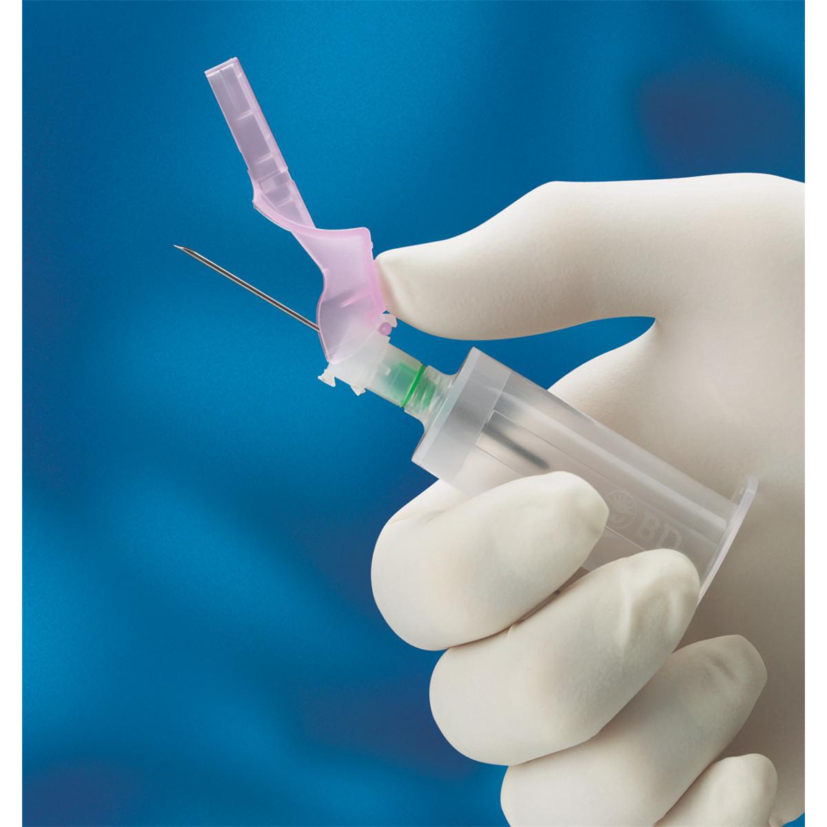 Vacutainer® Eclipse + houder - groen, 21G 0,8 x 30mm, per 100 stuks
