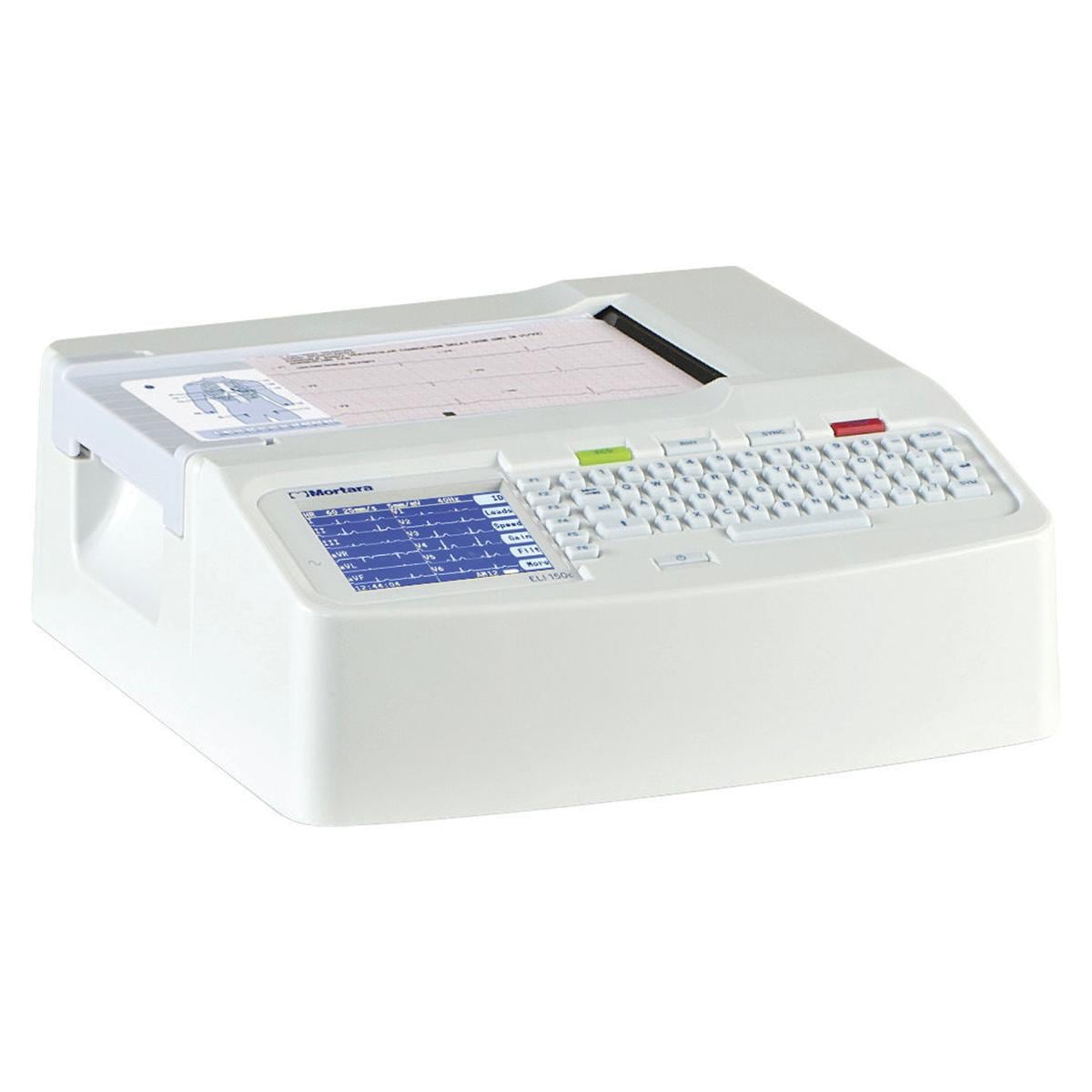Mortara Eli150 cardiograaf - vaste patiëntenkabel, ethernet LAN aansluiting, DICOM
