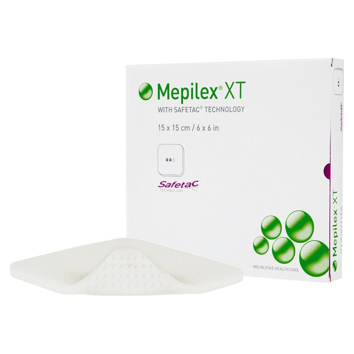 Mepilex schuimverband - 15 x 15cm, 5 stuks