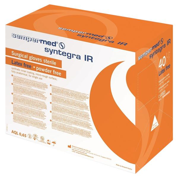 Syntegra IR synth. operatiehandschoen, steriel - maat 6, per 50 paar