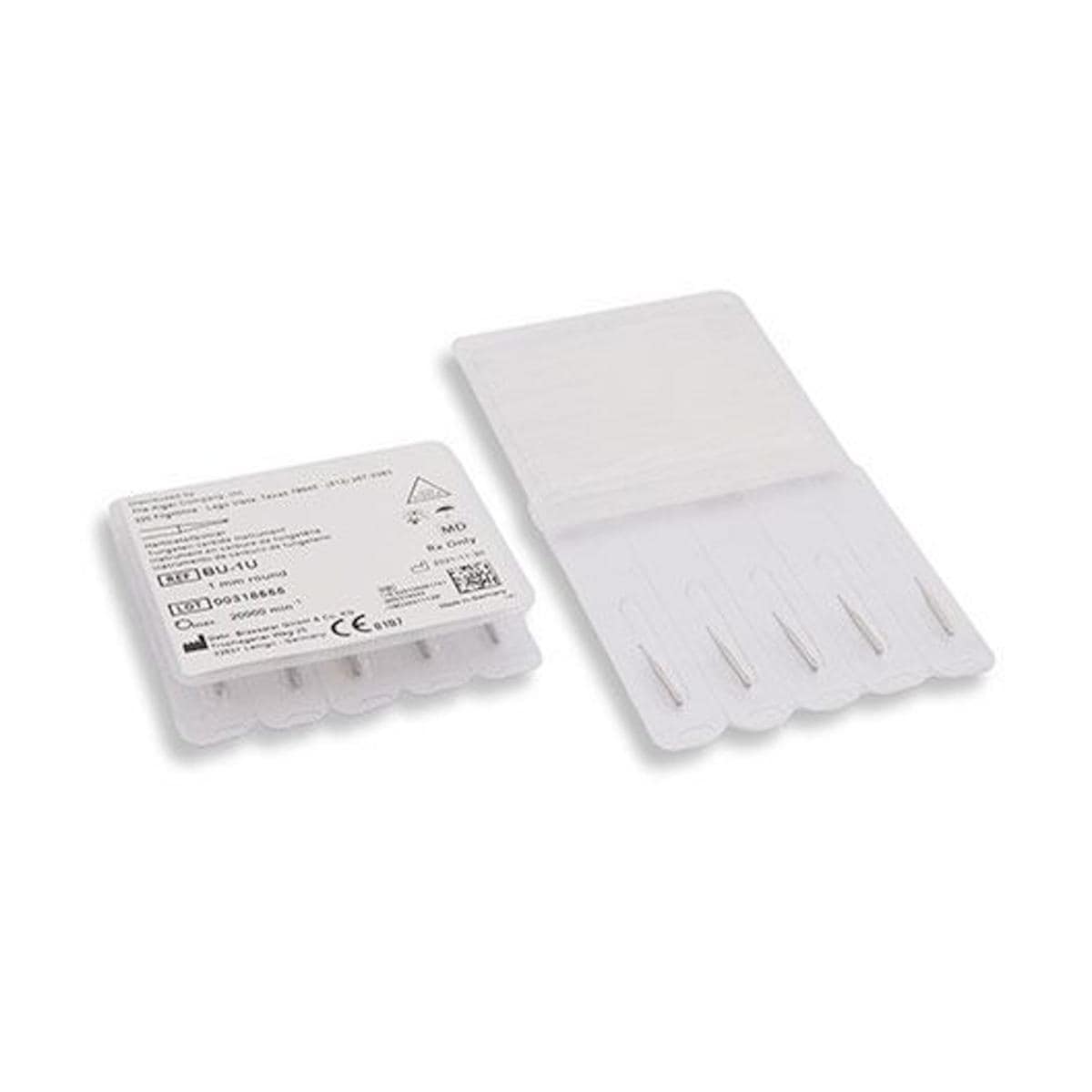 Losse boortjes voor Algerbrush oogboor - frais 1,0mm, per 5 stuks