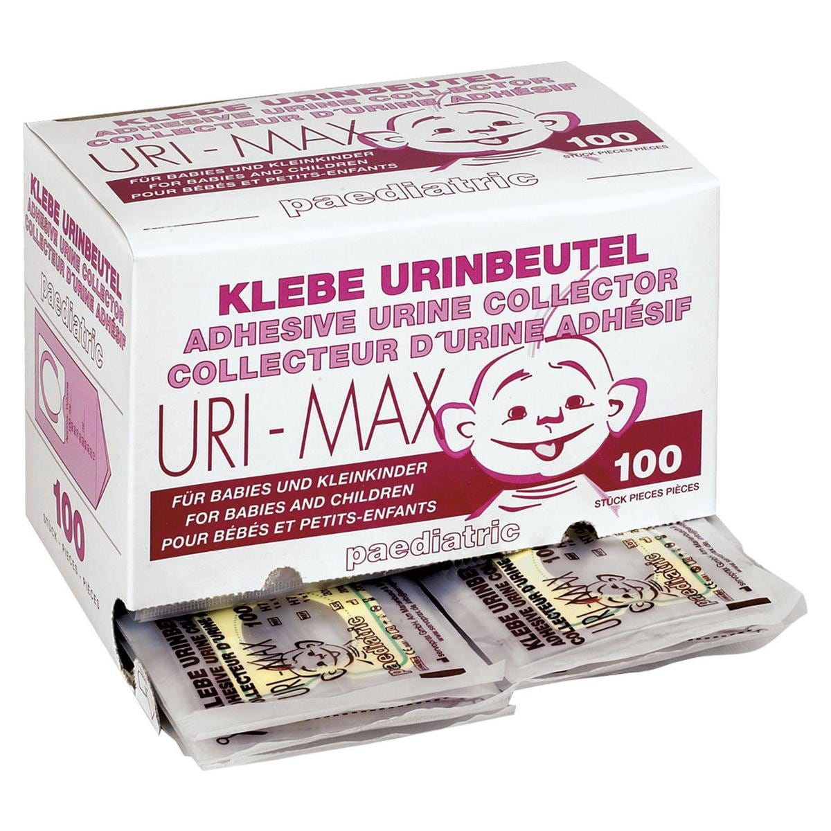 Urineopvangzak voor baby's en kleine kinderen steriel - per 100 stuks