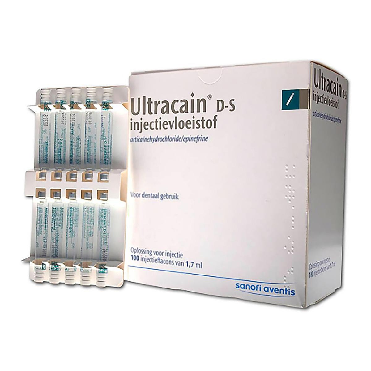 Ultracain D-S - 100 stuks à 1,7 ml