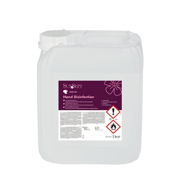 Handdesinfectie gel - 2x 5 liter can incl. pomp