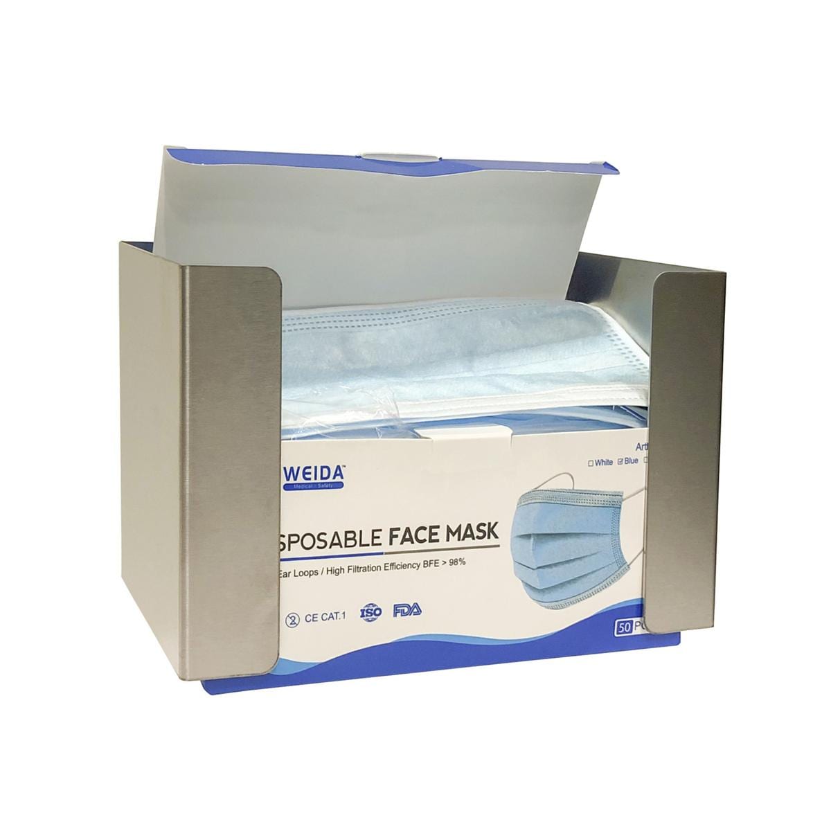 Mondmasker dispenser groot - per stuk
