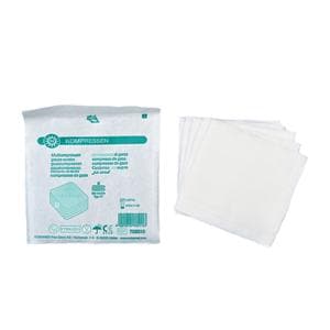 Gaaskompres 10x10 cm steriel per 5 verpakt - per verpakking van 5 stuks