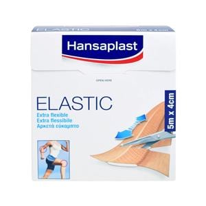 Hansaplast elastisch wondpleister - 6 cm x 5 m, per rol