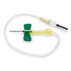 Vacutainer safety-lok bloedafnameset - 21G 0,75 x 19 mm, groen, per 50 stuks