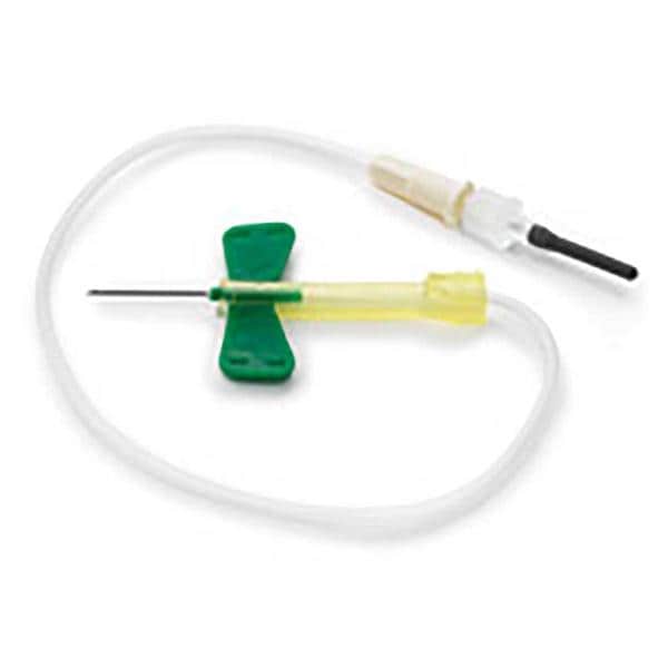 Vacutainer safety-lok bloedafnameset - 21G 0,75 x 19 mm, groen, per 50 stuks