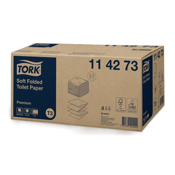 Premium toiletpapier T3 - 30 x 252 stuks - 114276