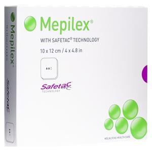 Mepilex schuimverband - 10 x 12 cm, per 5 stuks