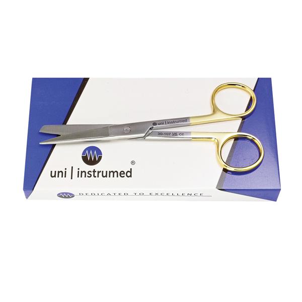 Rechte wolfraam schaar met scherpe/stompe snede - per stuk