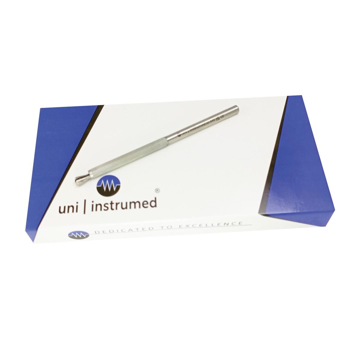 Scalpelhandvat met instelbare snijdiepte -