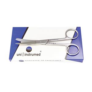 Chirurgische gebogen verbandschaar met scherpe/stompe snede - 14,5 cm