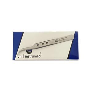 Gebogen extractiepincet, model met gaatjes - Gebogen met gaatjes