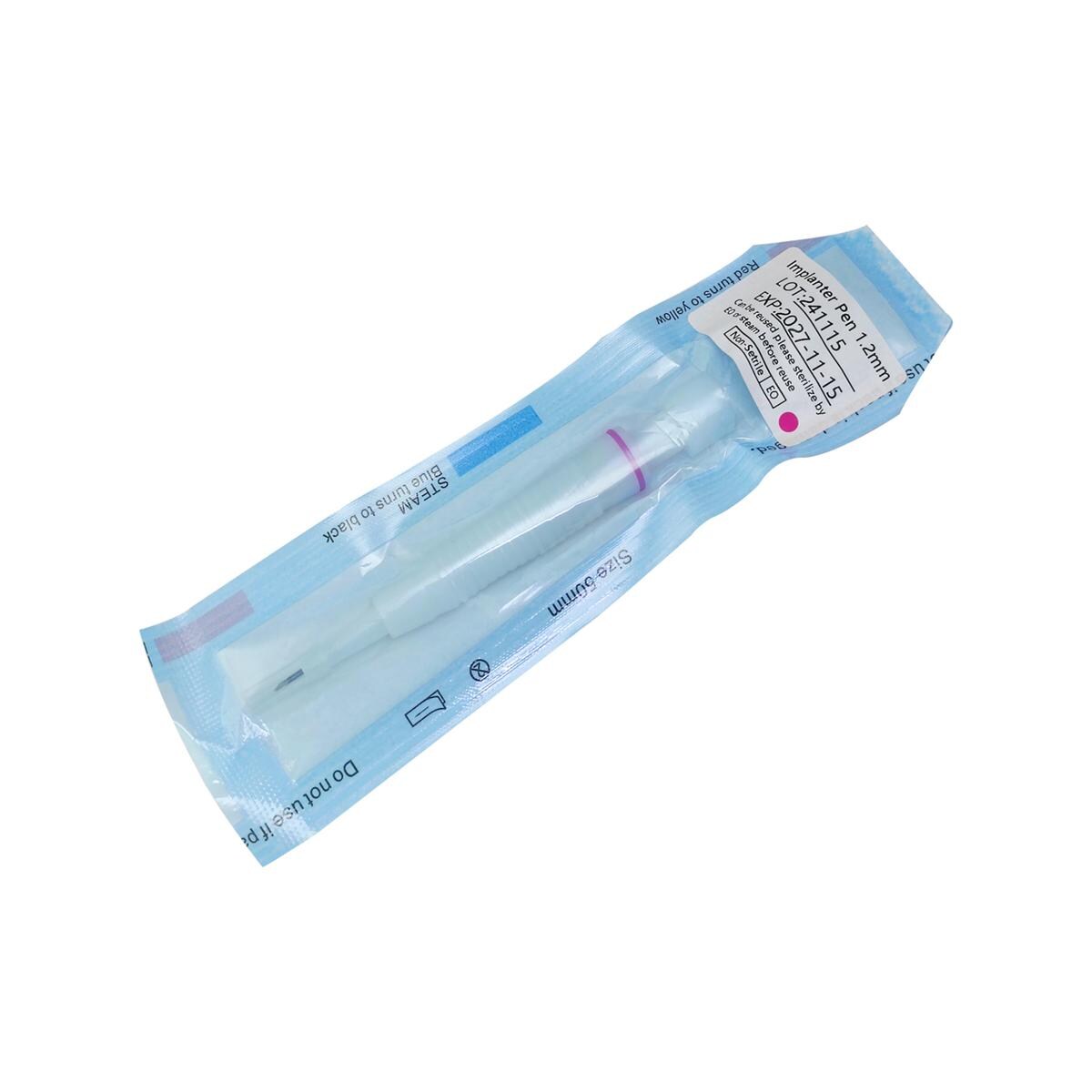 Disposable haarimplantatie pennaalden - 0,8 mm