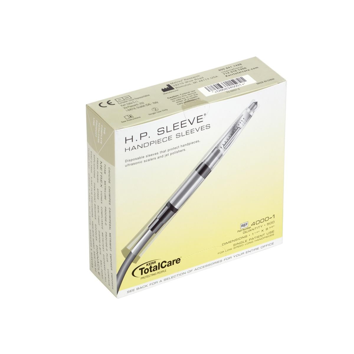 Pinnacle Handpiece Sleeve - REF 4000-1, 3,13 x 25,4 cm - 500 stuks