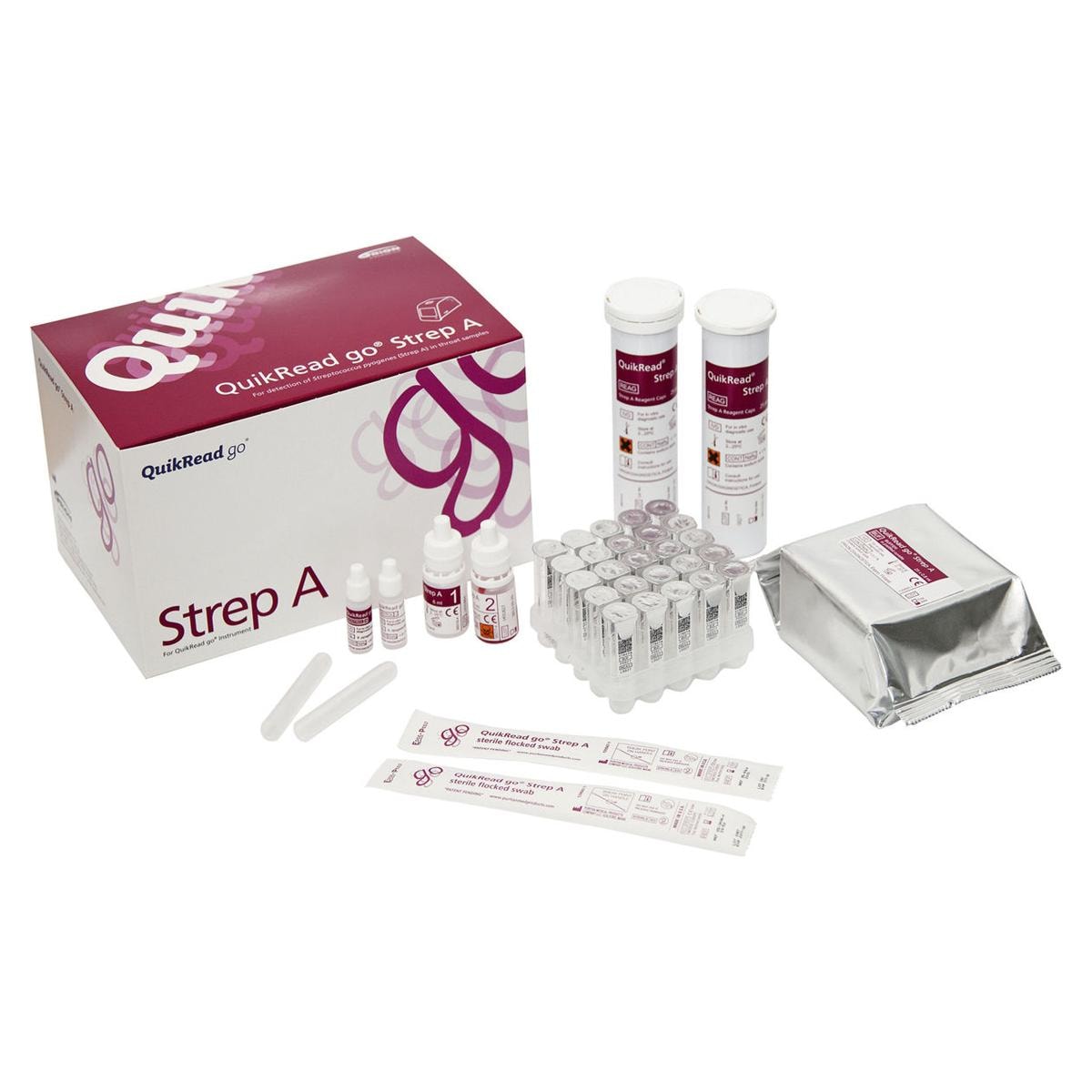 QuikRead go® Strep A testkit - per 50 stuks