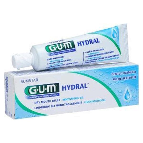 GUM Hydral Gel - Verpakking, 6x 50 ml