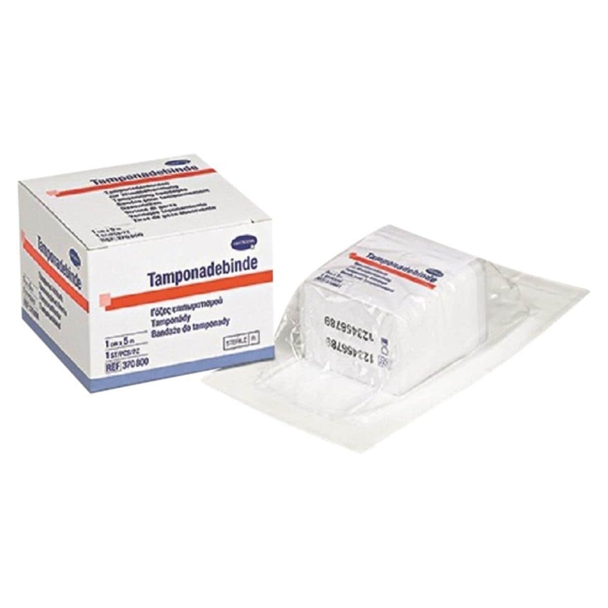 Tamponadeverband - 1cm x 5m steriel, per stuk