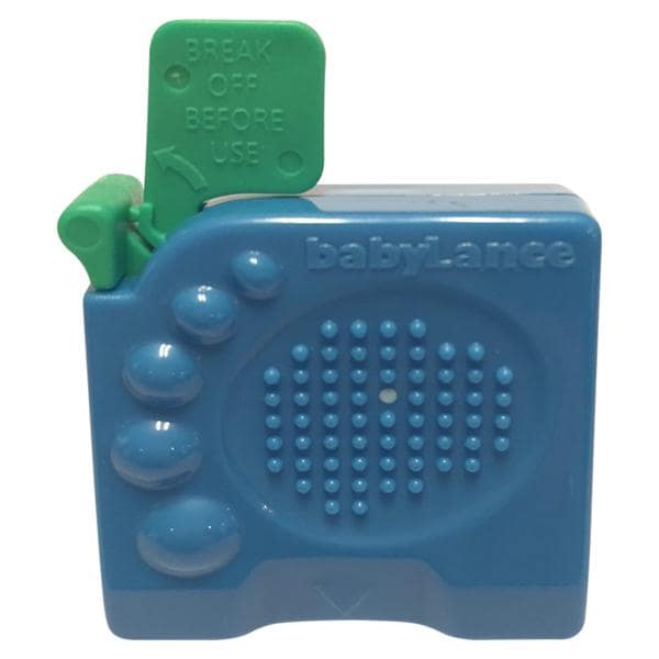 Hielprik Newborn lancet - blauw, per 50 stuks