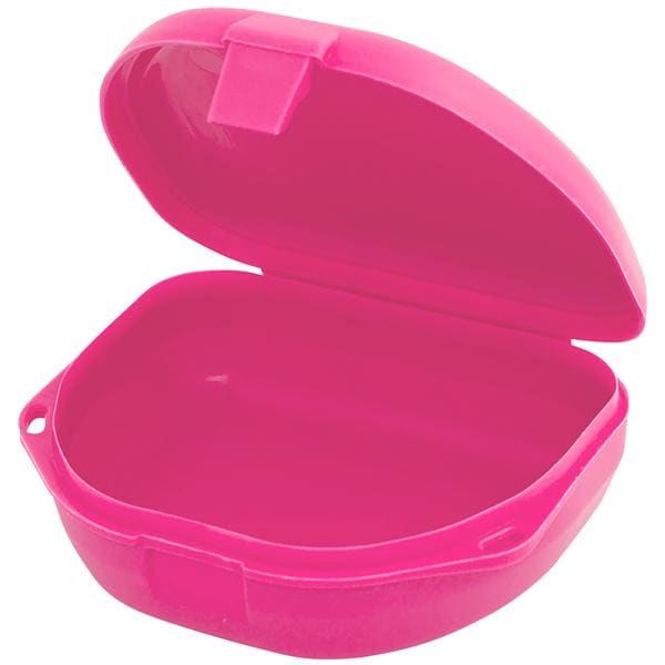 Retainer box laag - Neonroze, 12 stuks