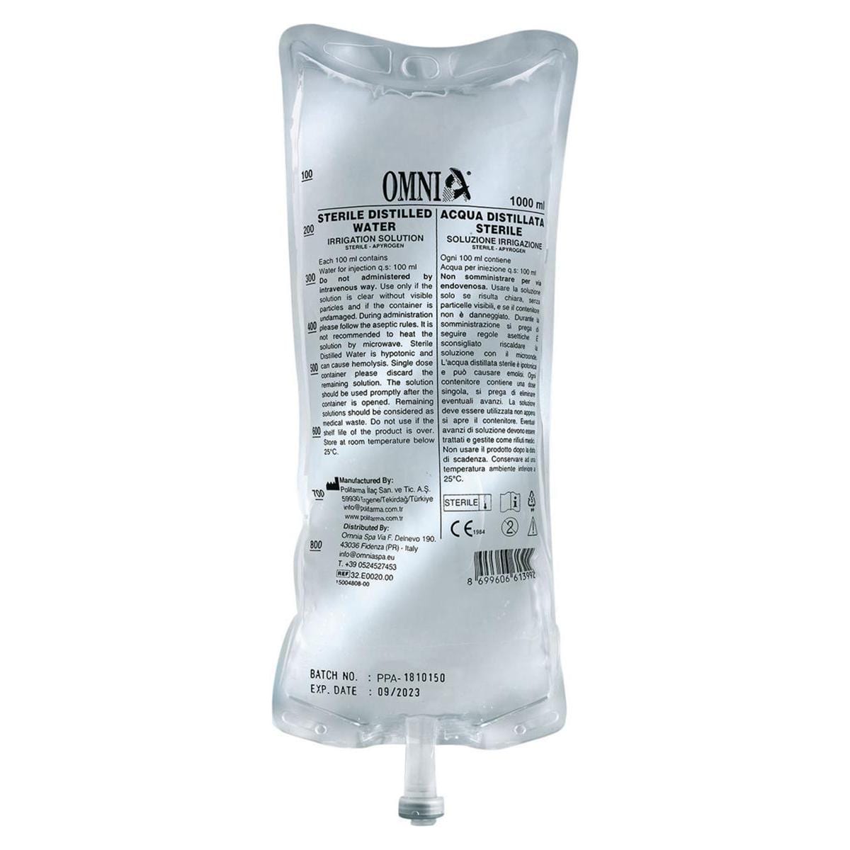 Steriel Gedestilleerd Water - 10x 1000 ml - 32.E0020