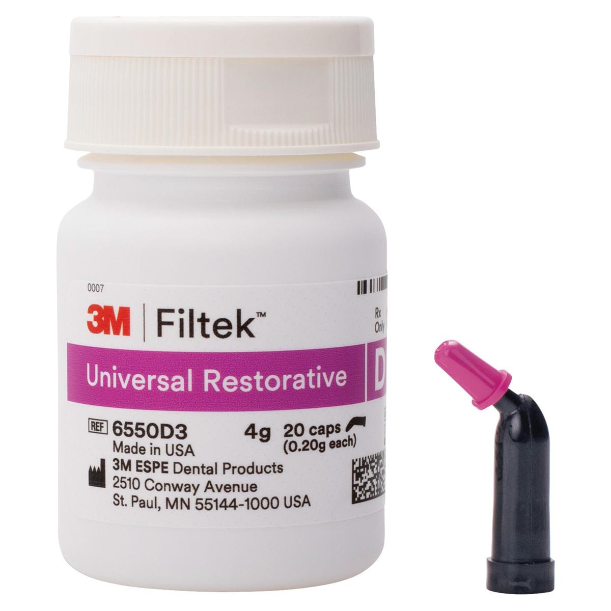 Filtek Universal Restorative - navulling capsules - D3, 20 x 0,2 g
