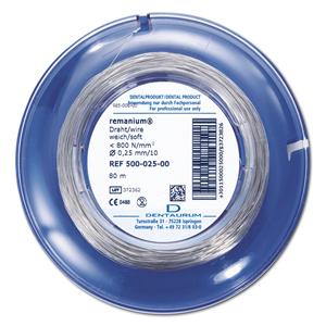 Remanium Ligaturendraad - rond soft -  0,25 mm / 10, lengte 80 meter