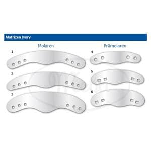 Matrixbandjes - Geperforeerd, type 1 Premolaar nr. 5