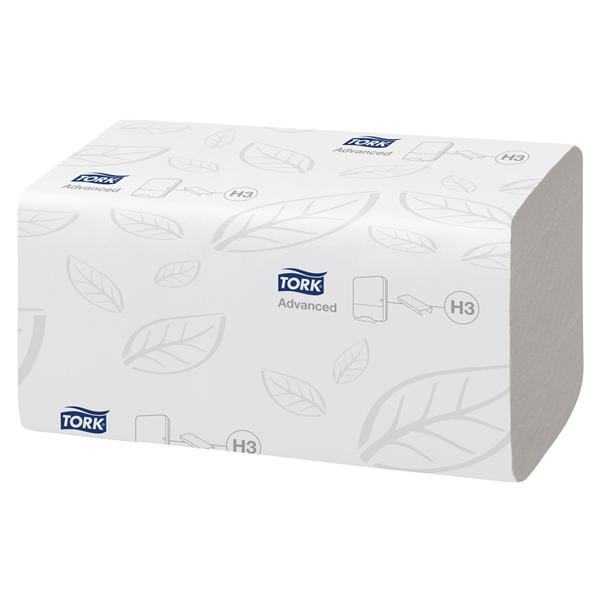 Handdoek Advanced H3 - 24,8 x 31cm , C-fold wit 2560 stuks - 290265