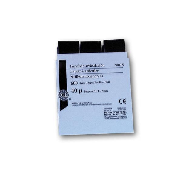 Articulatiepapier cassette - 40 &#181;, lichtblauw, 600 vellen