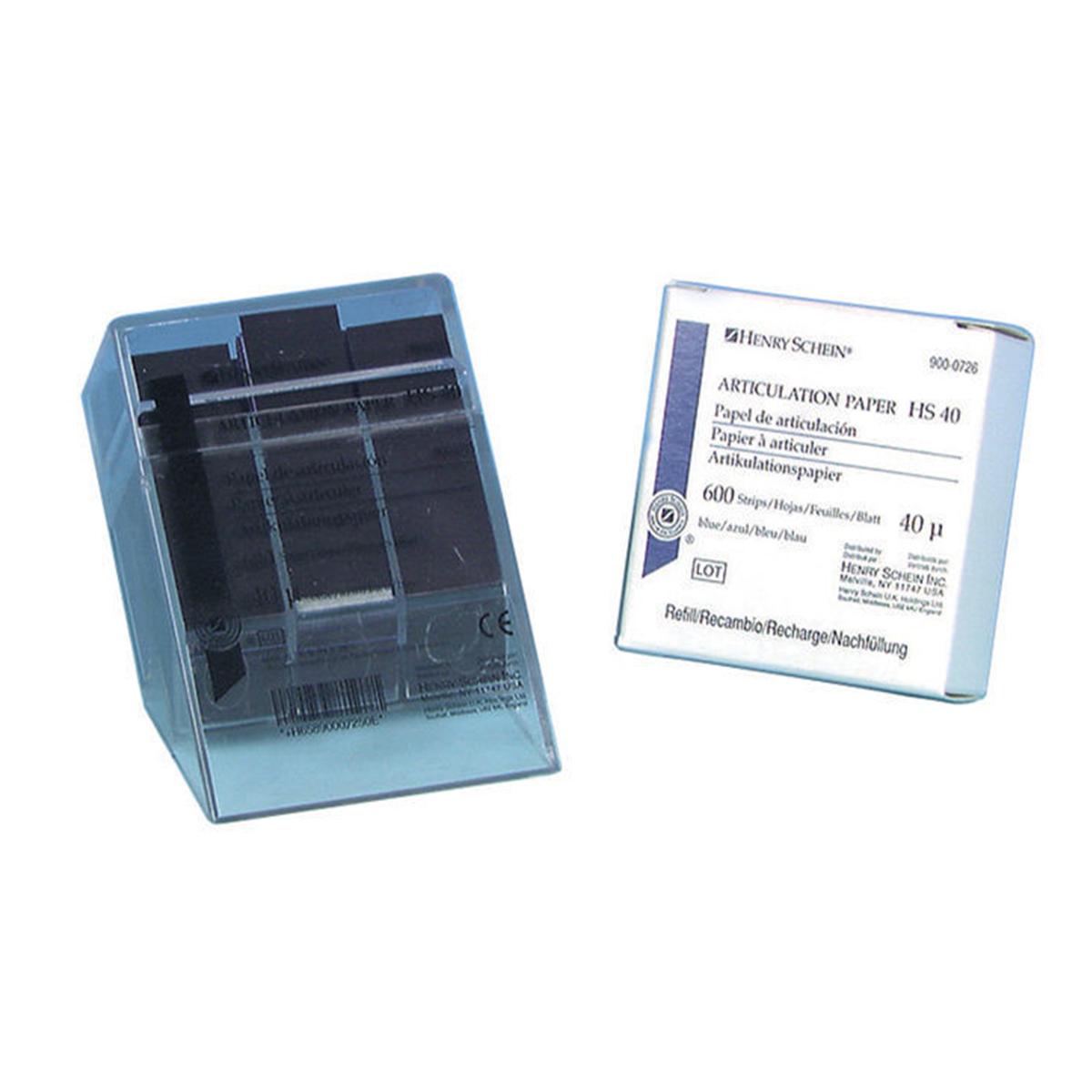 Articulatiepapier navulling - Blauw/rood, 45 &#181;