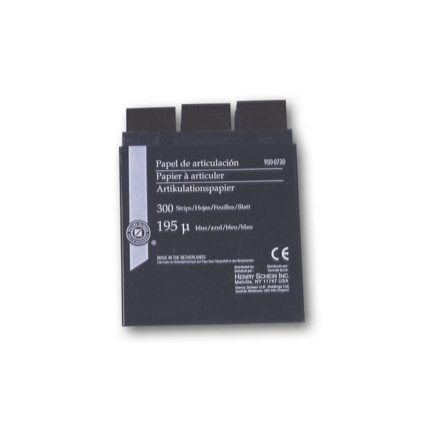 Articulatiepapier cassette - 195 &#181;, blauw, 300 vellen