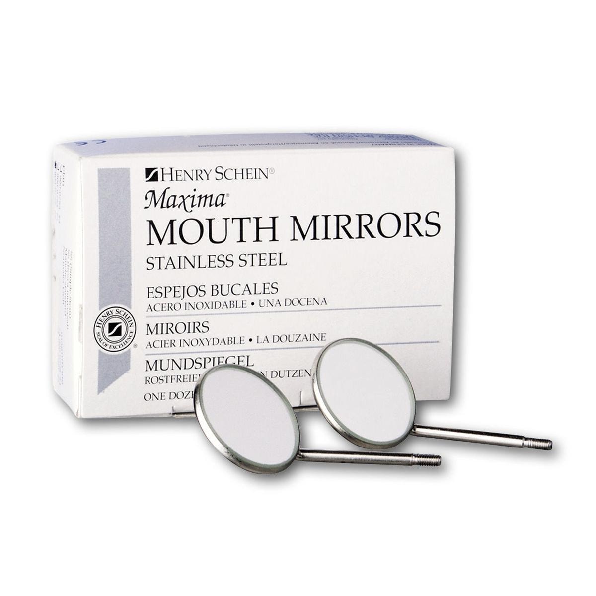 Premium Mouth Mirrors vlak - Nr. 5,  24 mm